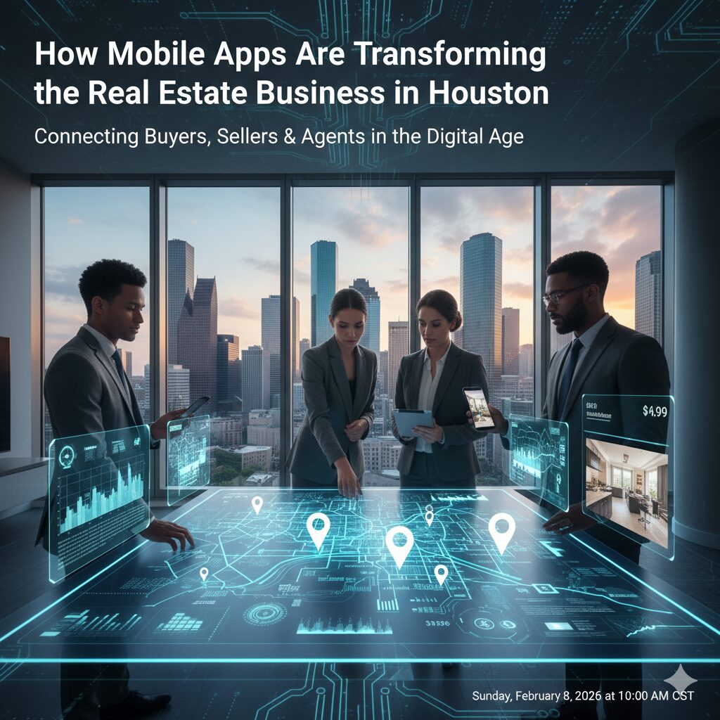 How Mobile Apps Are Transforming the Real Estate Business In Houston